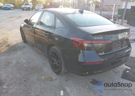 2025 Honda Civic Sport z USA, uszkodzony, nr VIN 2HGFE2F59SH527027